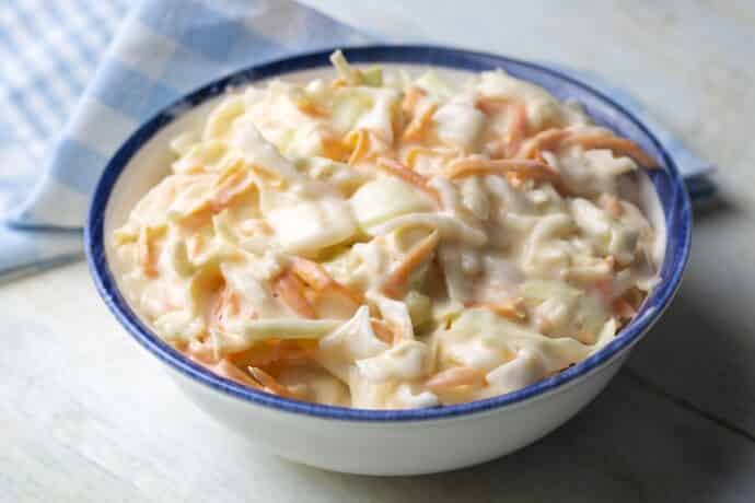 Coleslaw saláta, a tengerentúliak kedvence